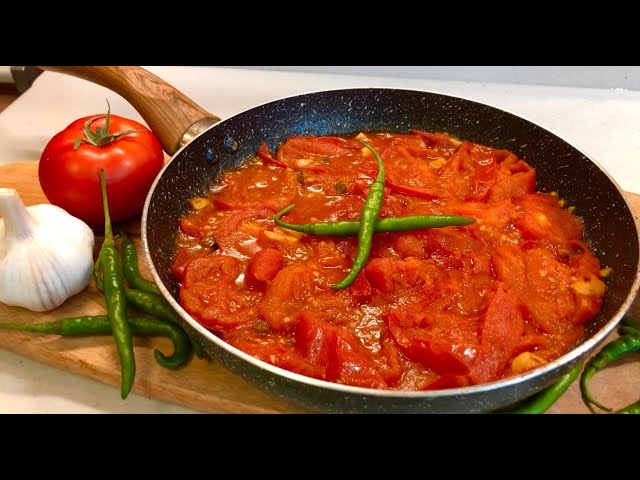 صحن طماطا قلي